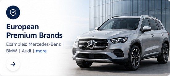 Black European premium SUV category